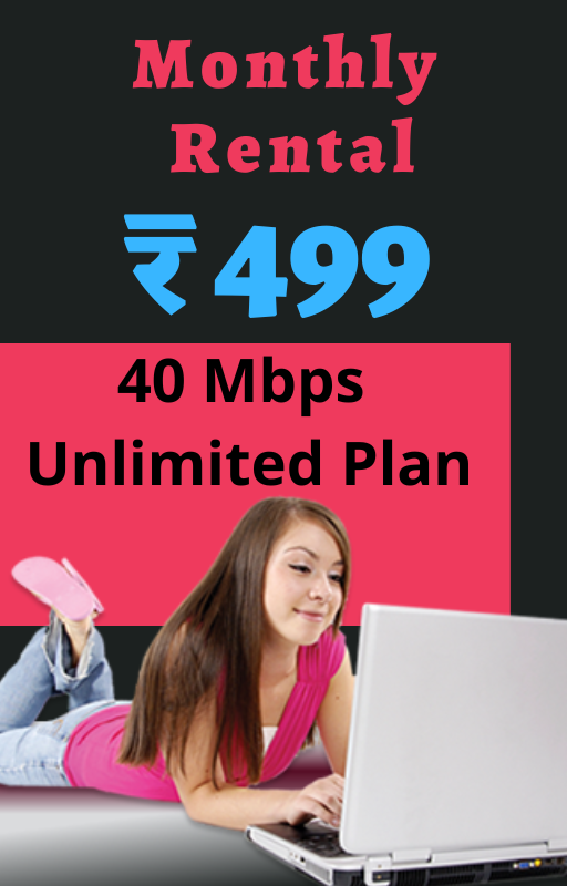 Fiber Broadband Connections Serving Chandigarh, Mohali, Panchkula, Kharar & Zirakpur. Internet Service Provider